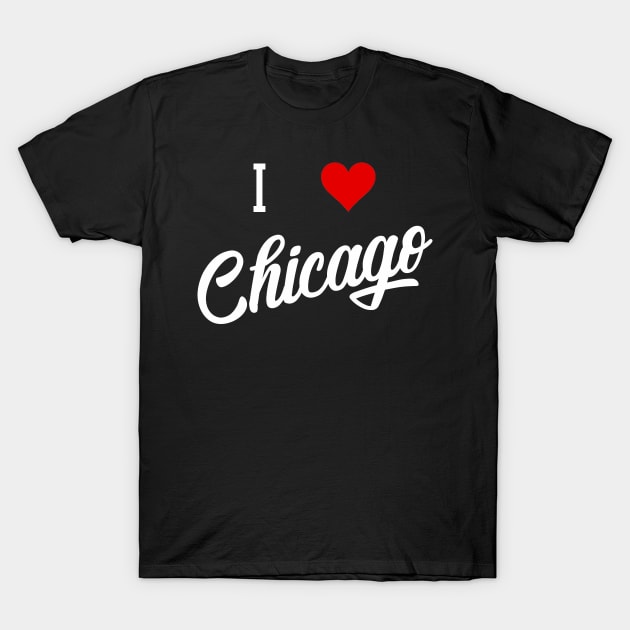 I love Chicago T-Shirt by Tha_High_Society